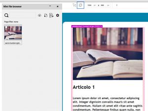 inserire una immagine in una pagina